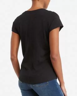 Spanx Pima Cotton V-Neck Tee