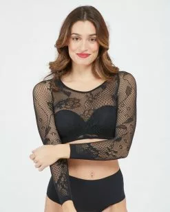 Spanx® Arm Tights™ Layering Piece, Fishnet Floral Clothing