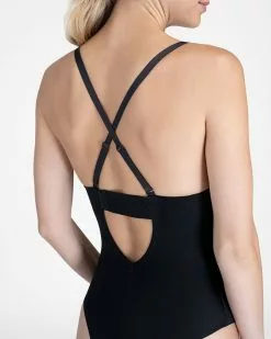 Spanx Suit Your Fancy Plunge Low-Back Thong Bodysuit Shapewear 4 Spanx Suit Your Fancy Plunge Low-Back Thong Bodysuit Shapewear