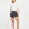 Spanx Stretch Twill Shorts, 6" Best Sellers