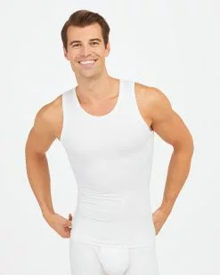 Spanx Mens Sculpt Cotton Tank
