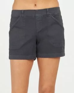 Spanx Clothing Stretch Twill Shorts, 4