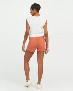 Spanx Clothing Stretch Twill Shorts, 4