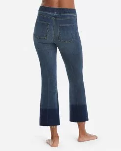 Spanx Cropped Flare Jeans