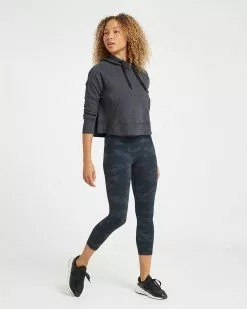 Spanx Comfy Essentials Look At Me Now Seamless Cropped Leggings