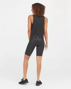 Spanx Faux Leather Bike Short