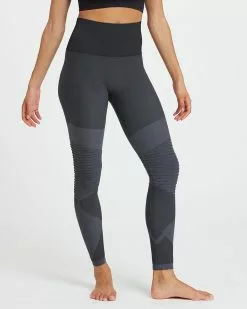 Spanx Look At Me Now Seamless Moto Leggings Comfy Essentials