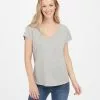 Spanx Pima Cotton V-Neck Tee