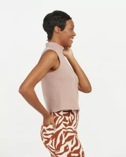 Spanx AirEssentials Mock Neck Top