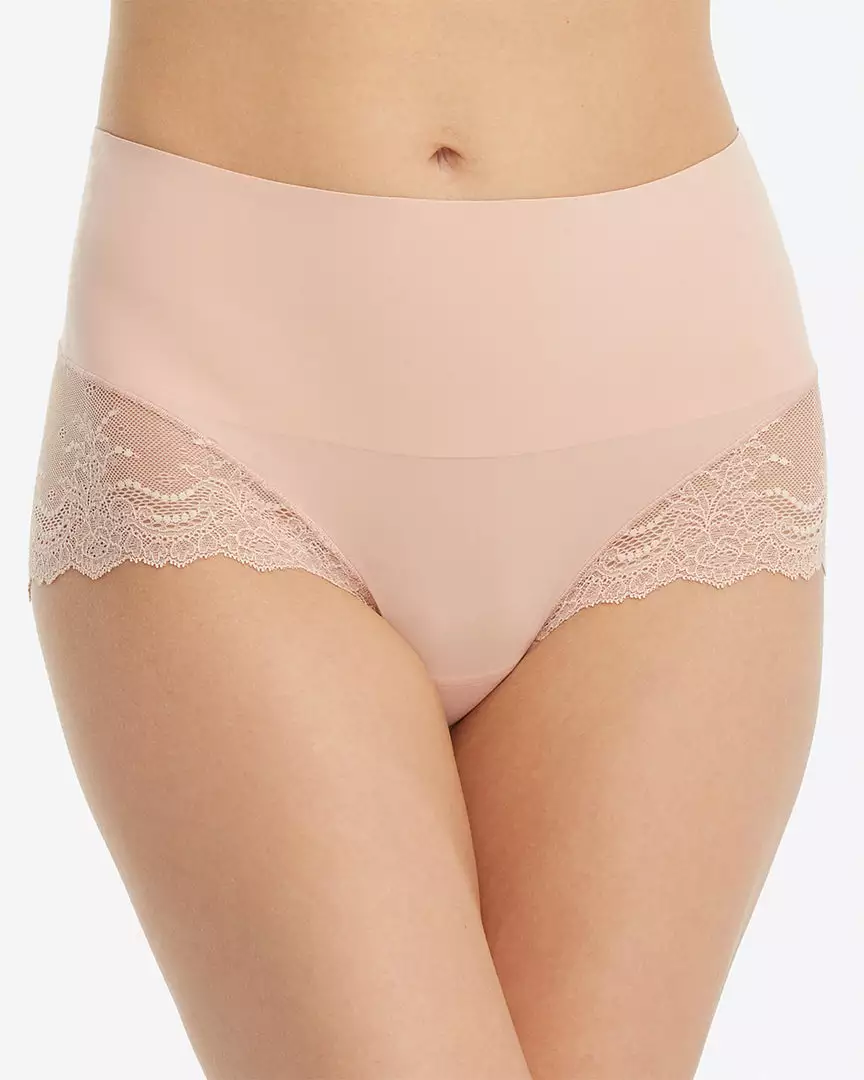 Spanx Undie-tectable® Lace Hi-Hipster Panty Level 1: Smooth Spanx Undie-tectable® Lace Hi-Hipster Panty Level 1: Smooth
