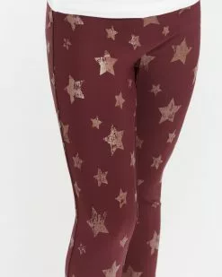 Spanx Girls Faux Leather Star Leggings