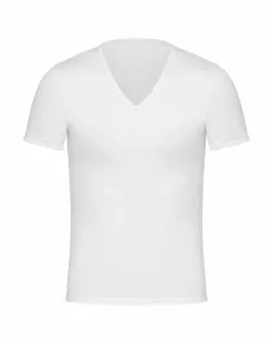 Spanx Sculpt Cotton V-Neck Mens