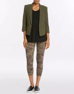 Spanx Comfy Essentials Look At Me Now Seamless Cropped Leggings