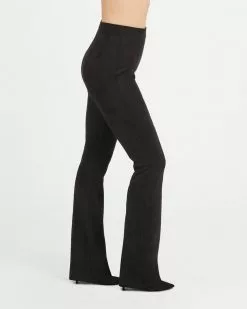 Spanx Faux Suede Flare Pants