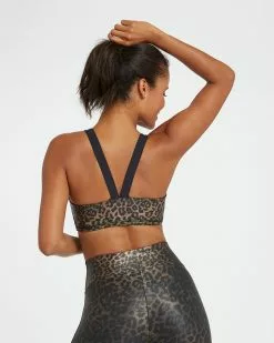 Spanx Activewear Printed Low Impact Sports Bra