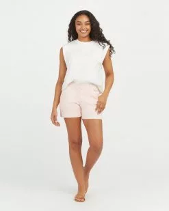 Spanx Clothing Stretch Twill Shorts, 4