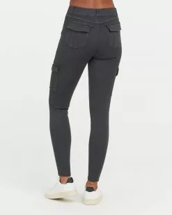 Spanx New Stretch Twill Ankle Cargo Pant 27 Spanx New Stretch Twill Ankle Cargo Pant