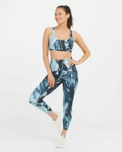 Spanx Booty Boost® Active Marbled 7/8 Leggings