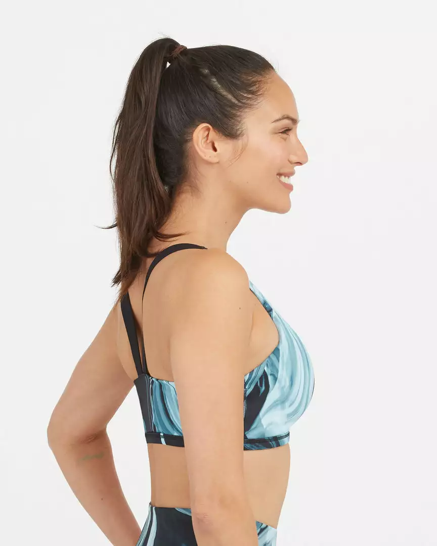 Spanx Activewear Printed Low Impact Sports Bra Spanx Activewear Printed Low Impact Sports Bra