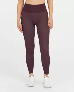 Spanx Look At Me Now Seamless Track Stripe Leggings