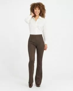 Spanx Faux Suede Flare Pants