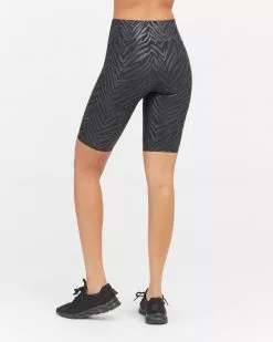 Spanx Faux Leather Bike Short