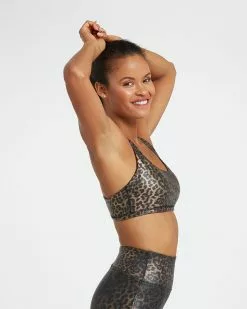 Spanx Activewear Printed Low Impact Sports Bra 2 Spanx Activewear Printed Low Impact Sports Bra