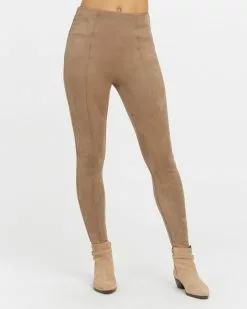 Spanx Faux Suede Leggings