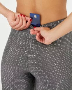 Spanx Booty Boost® Active 7/8 Leggings, Metallic Mist 8 Spanx Booty Boost® Active 7/8 Leggings, Metallic Mist