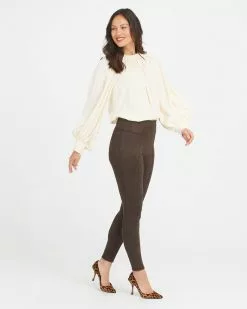 Spanx Faux Suede Leggings
