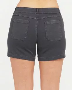 Spanx Stretch Twill Shorts, 6" Best Sellers