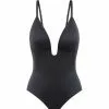 Spanx Suit Your Fancy Plunge Low-Back Thong Bodysuit Shapewear