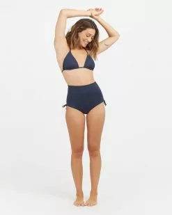 Spanx Adjustable High-Rise Swim Brief New