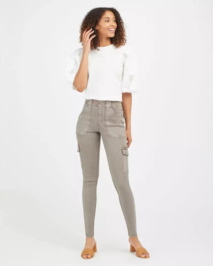 Spanx New Stretch Twill Ankle Cargo Pant Spanx New Stretch Twill Ankle Cargo Pant