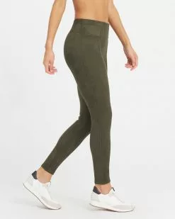 Spanx Faux Suede Leggings