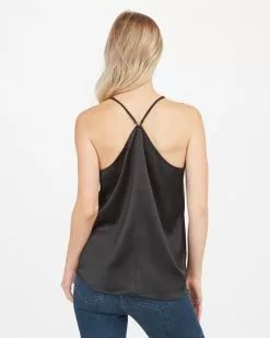Spanx The Summer Shop Satin V-Neck Racerback Cami