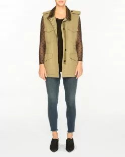 Clothing Spanx® Sheer Fashion Flocked Dot Crop Top 3 Clothing Spanx® Sheer Fashion Flocked Dot Crop Top