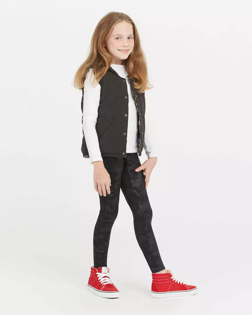 Spanx Girls Faux Leather Camo Leggings Spanx Girls Faux Leather Camo Leggings