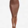 Spanx Faux Leather Pencil Skirt