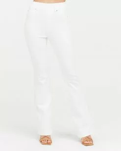 Spanx Flare Jeans, White New 4 Spanx Flare Jeans, White New