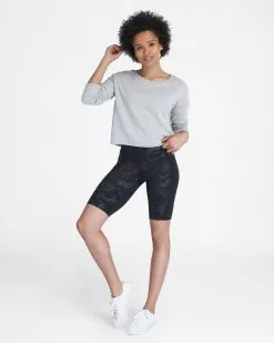 Spanx Faux Leather Bike Short