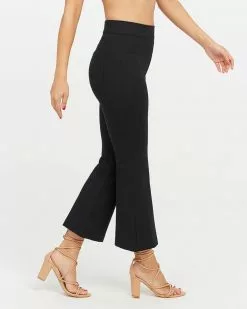 Spanx The Perfect Black Pant, Cropped Flare