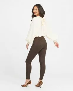Spanx Faux Suede Leggings