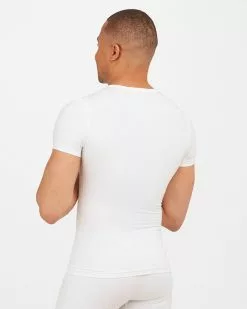 Spanx Sculpt Cotton Crew Neck Mens