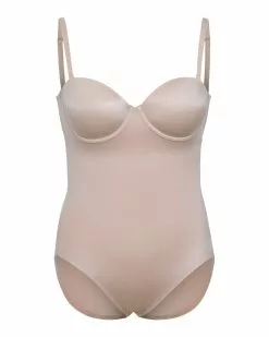 Spanx Shapewear Suit Your Fancy Strapless Cupped Panty Bodysuit