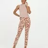 Spanx New On-the-Go Printed Ankle Slim Straight Pant