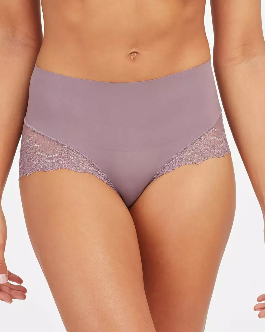 Spanx Undie-tectable® Lace Hi-Hipster Panty Level 1: Smooth Spanx Undie-tectable® Lace Hi-Hipster Panty Level 1: Smooth