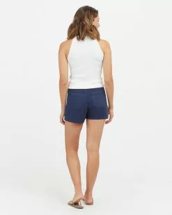 Spanx Clothing Stretch Twill Shorts, 4