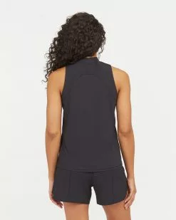 Spanx Activewear Go Lightly Ribbed Mock Neck Tank