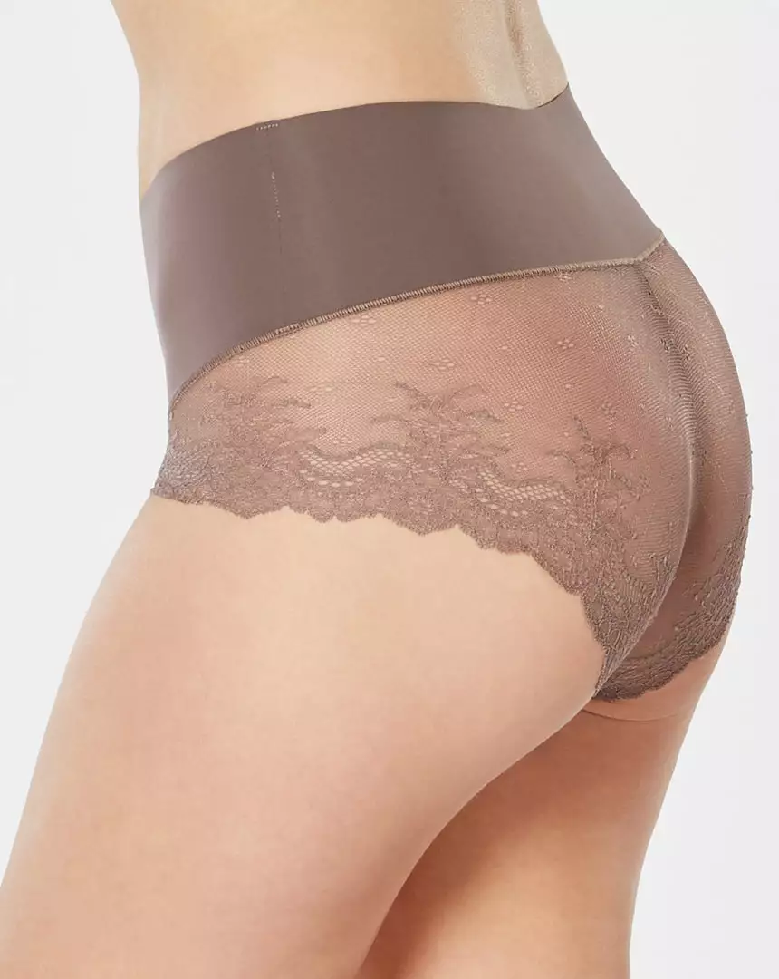 Spanx Undie-tectable® Lace Hi-Hipster Panty Level 1: Smooth Spanx Undie-tectable® Lace Hi-Hipster Panty Level 1: Smooth